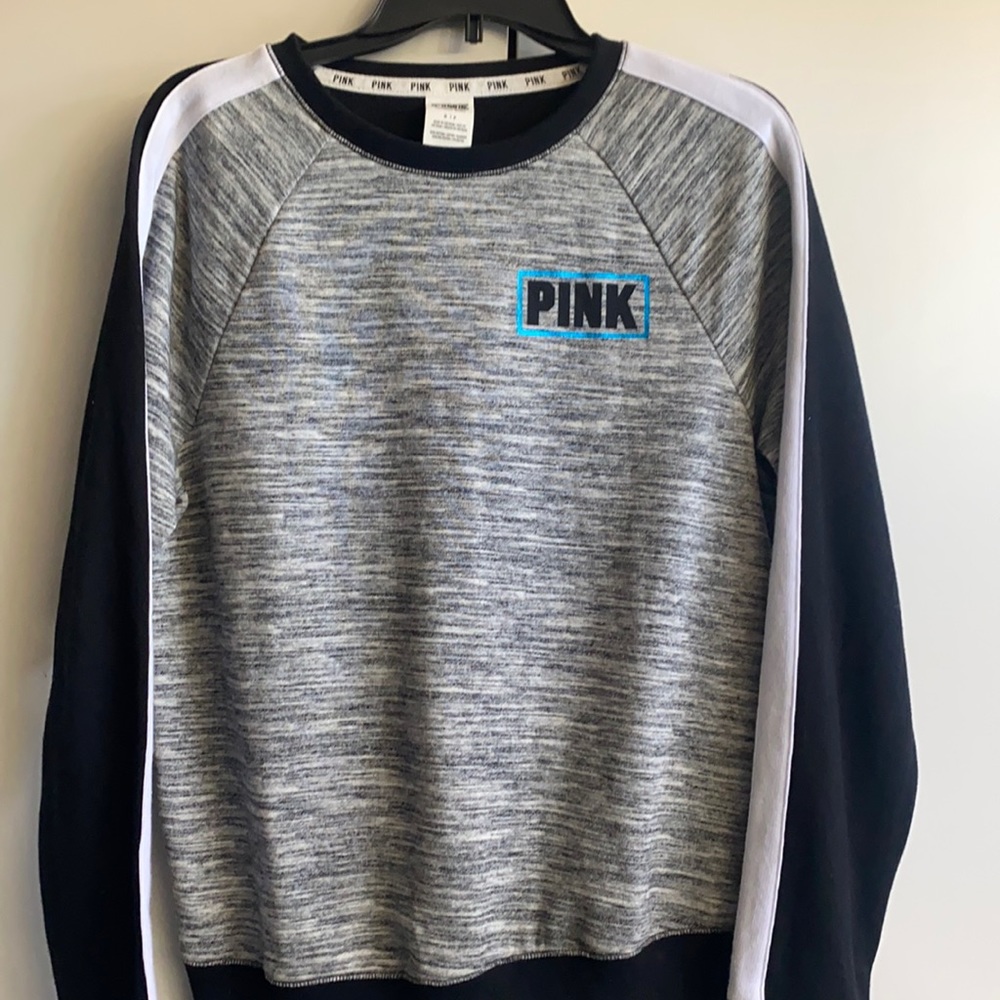 vs PINK crew neck